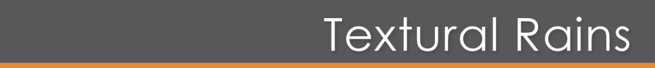 Textural Rains Shower Systems