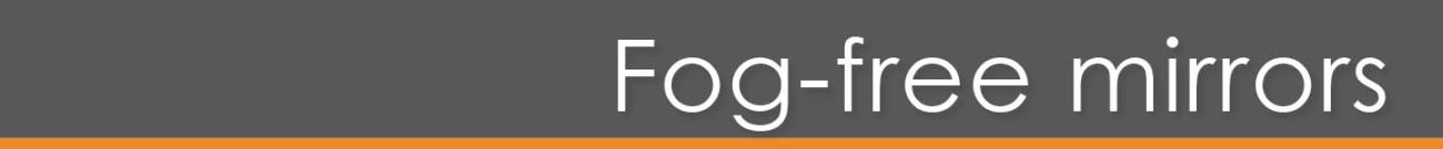 Fog-Free Mirrors Fog-Free Mirrors