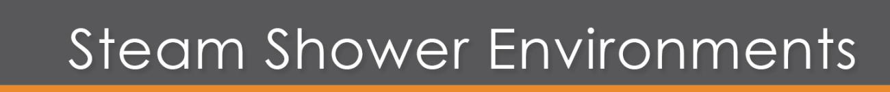 Home Steam Shower Environments