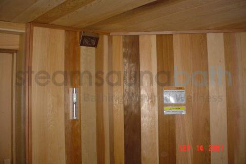 Sauna Room Accessories Sand Timer and Caution Signs